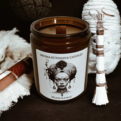 Whiskey & Vanilla Scented Candle